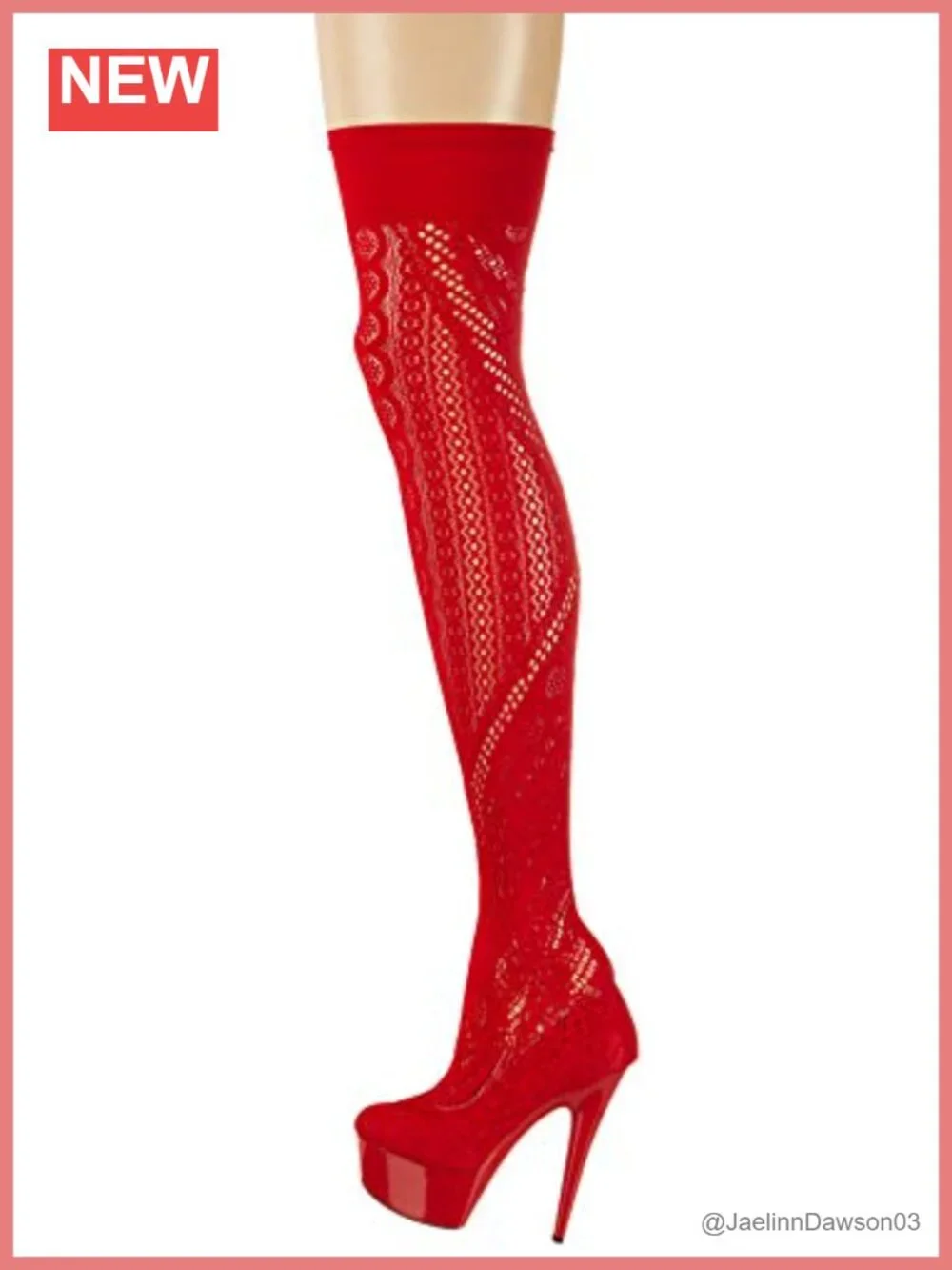 Women's Synthetic Platform Over The Knee Thigh High Boots